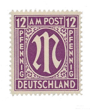 Tyskland Zoner 1945 - MICHEL 15Fz - Postfrisk