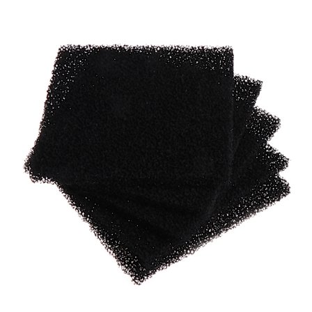 5 Stycken Akvariefilter Media Aktivt Kol Svamp Pad Ersättningsfilter Skum Klipp till Passform 13x13x1 cm
