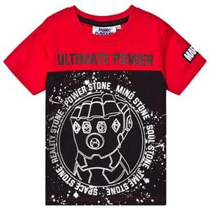 Kids - Fabric Flavours Red/Black Avengers Infinite Power T-Shirt 5-6 years - Tops - 5-6 years - Black