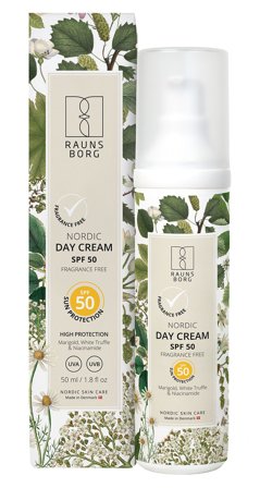 Raunsborg Day Cream SPF 50 Fragrance Free, Skincare, Ansigtspleje, Dagcreme