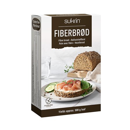 SUKRIN Fiberbrød 250 g