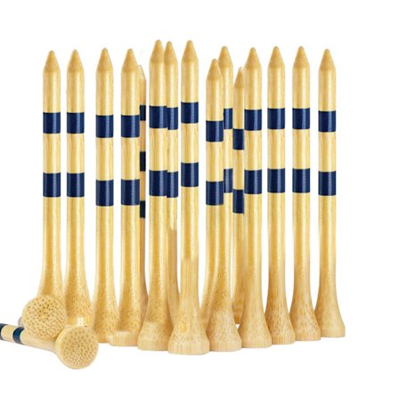 30 stk golf tees, 70 mm plast golf tees trenings tees golf tilbehør treningsverktøy for jern av Three Hybrid Golf treningsklubber utendørs plen