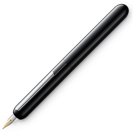 Dialog 3 Piano Black Fountain pen Broad