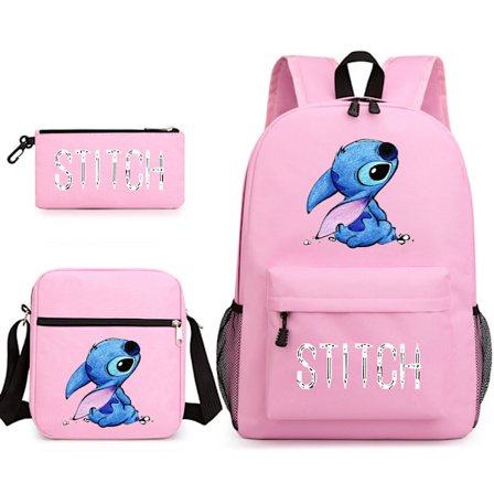Lilo & Stitch Ryggsäck Set skolväska. .- Perfekt