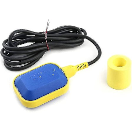 Automatisk vattennivåkontroll med flottörbrytare och 3 m kabel -t