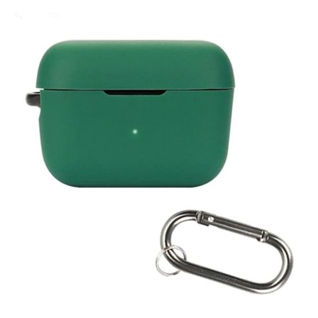 Sennheiser CX 200 Sport silikonfodral med spänne - Svartaktig Grön