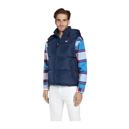 Tommy Hilfiger, Vests Blauw, Heren, Maat:S