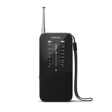 Philips Bærbar FM/AM-radio TAR1509/00 med analog tuner