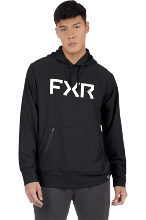 Hoodie FXR Pilot Bermuda Schwarz/Weiß S