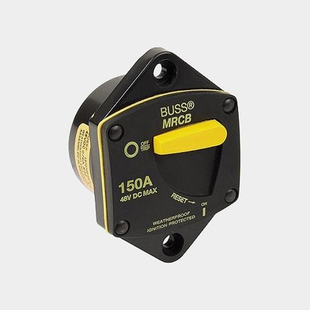 Automatsäkring för elvinsch Andersen Buss MRCB, 150 A, 48 V DC