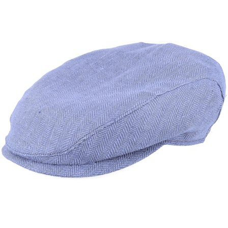 Wigéns - Blå flatcap Keps - Ivy Slim Cap Blue Flat Cap @ Hatstore