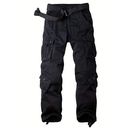 Mænds Casual Cargo Bukser Militær Hær Camo Bukser Combat Arbejdsbukser