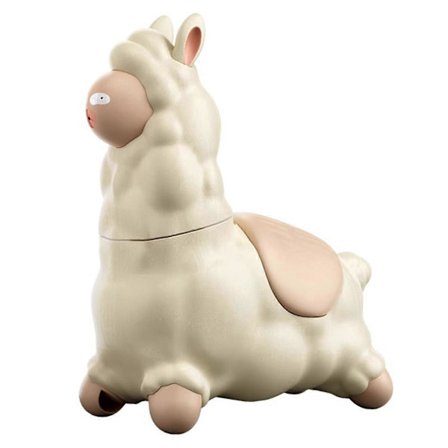 Spottande Llamas Vattenleksak - Roliga Alpackor Interaktiva Sprutor, Kläm Popper, Utomhus Sommarleksak för Barn, Poolskoj (FMY) 1 st