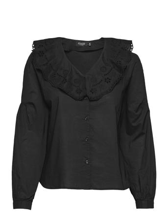 Slkenobi Blouse Ls Black Soaked In Luxury