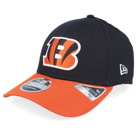New Era - NFL Svart adjustable Caps - Cincinnati Bengals NFL 9FORTY Black/Orange Adjustable @ Hatstore