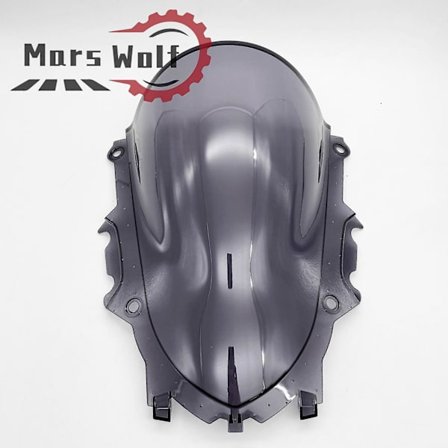 Motorsykkel Visir Vindskjerm Passer For Yamaha Yzf R25 R3 Yzf-r25 Yzf-r3 2019 2020 19-20 Dobbel Boble Grå