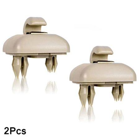 2st Interiör Solskyddskrokfäste för Audi A1 A3 A4 A5 Q3 Q5 (8E0 857 562) A7 B6 B7 B8 S4 S5 Solskyddshållare Bilinteriördelar Beige