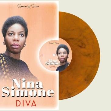 Diva (vinyl orange marble) Nina Simone