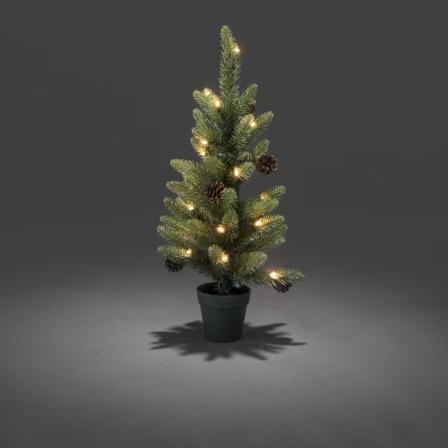 Konstsmide 3781-100 Juletre 60 cm, varmhvit, Belysning