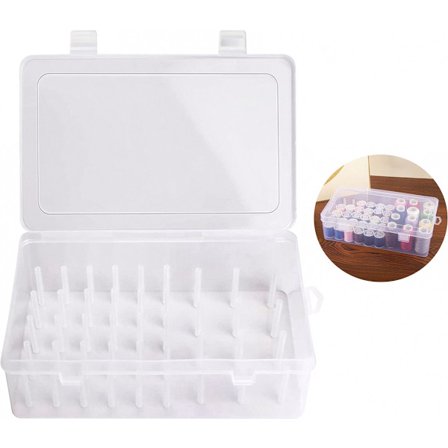 ING Sytråd oppbevaringsboks - Oppbevaringsboks for symaskintråd - Sysett - Oppbevaringstilbehør