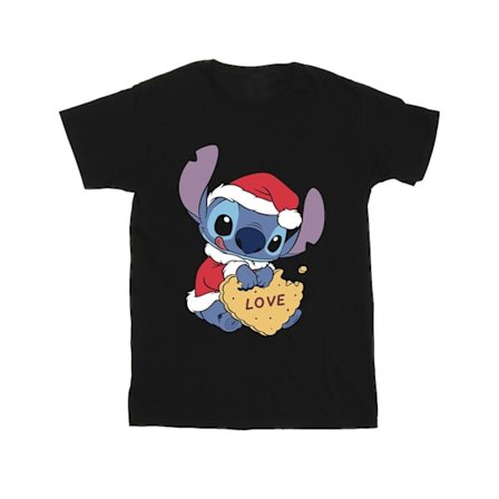 Disney Herr Lilo And Stitch Jul Kärlek Biscuit T-Shirt 5XL
