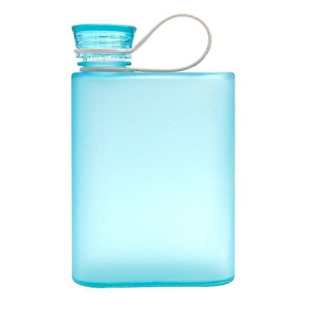 Flat Vannflaske, Lekkasikkert Slank Håndveske Lomme Drikkflaske For Utendørs Sport Fitness Camping Vandring