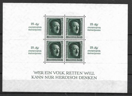 Tyske Rige 1937 - AFA 645 - Postfrisk