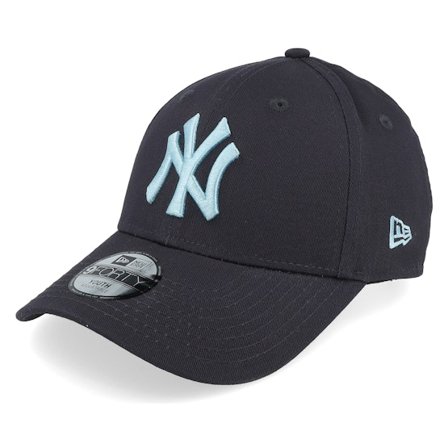 New Era - MLB Bleu adjustable Casquette - Kids New York Yankees League Essential 9FORTY Navy/Light Blue Adjustable @ Hatstore