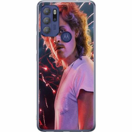 Motorola Moto G60s Genomskinligt Skal Stranger Things - Eddie