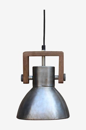 PR Home - Loftlampe Ashby Single 19 cm - Sølvfarvet - Loftpendler - Fra Homeroom