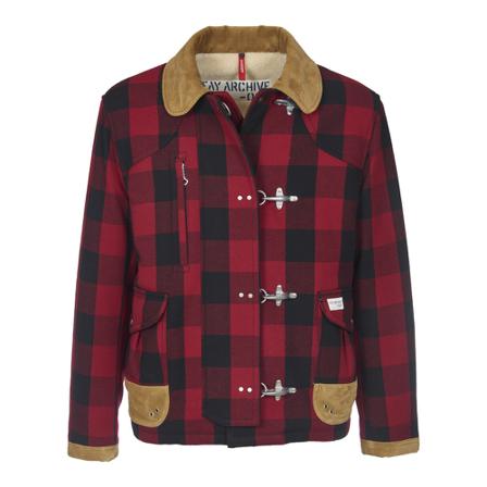 Fay Light Jas , Rood , Heren , Maat: L