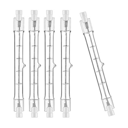 stk. R7s Halogenpærer 118mm, 500w 230v, R7s Halogen Lysstofrør 118mm, R7s Halogenpærer Justerbare Halogen Lysstofrør