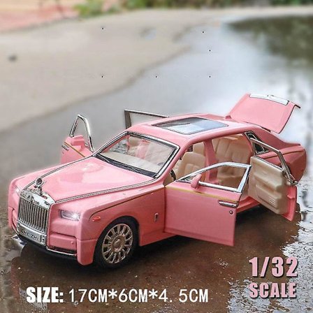 1/32 seos diecast Rolls-Royce Phantom malli leluauto simulaatio diecast & leluajoneuvot ääni valo keräilylelut pojalle lahja