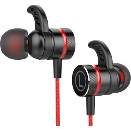 SoundMaster Pro V1 - Spelhörlurar med dubbla ljuddrivrutiner, Battle Buds, inbyggd mikrofon med mute och volymkontroll, kompatibel med Xbox Series, 