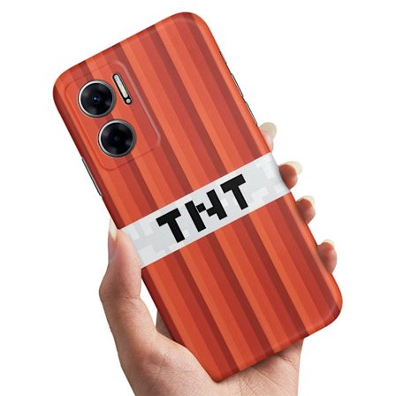 Cover / Mobilcover til Xiaomi Redmi 10 5G - Minecraft TNT