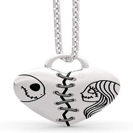 Jeulia og Sally Halskjede The Nightmare Before Chirstmas Anheng KLB