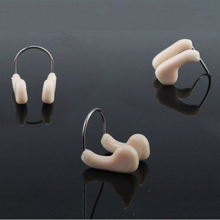 Neseklips, 3 stk komfortable unisex neseklips svømming neseklips