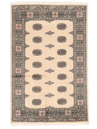 Handknuten Pakistan Bokhara 2Ply Matta 123X190 Beige/Brun