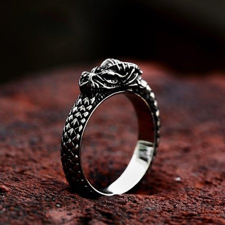 Ring - Norse Mythology - Dragon
