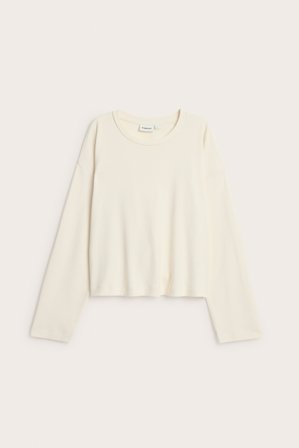 Kappahl | Långärmad t-shirt | Offwhite