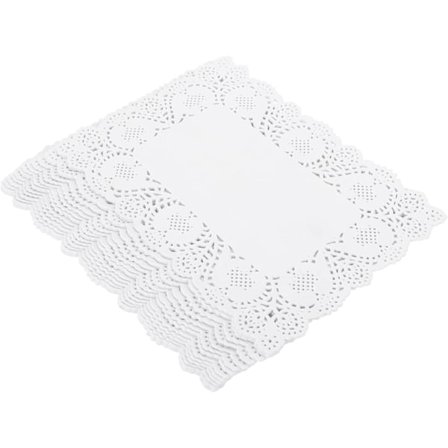 150 Ark Dekorative Servietter Blonde Servietter til Kage Dessert Fødselsdag Bordpynt Sæt