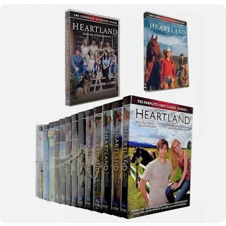 Heartland: De komplette sesongene 1-17 (DVD, 76-diskers bokssett) Ny