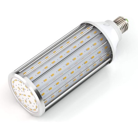 LED-pære E27 60W 3000K 5850LM 160X5730SMD Maispære, 550W Høy Effekt Aluminium Konverterpære, LED Gatelys, 360 Graders Spotlight