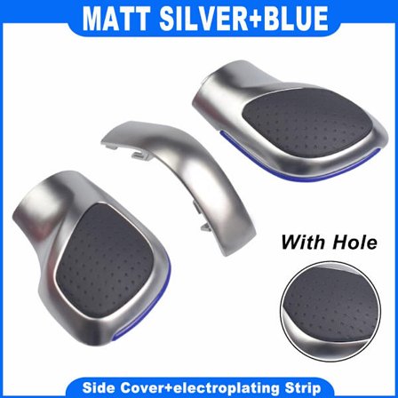 Röd/Blå Bil Växelspak Knopp Spak Krom Matt För VW Golf 6 7 R GTI Passat B7 B8 CC R20 Jetta MK6 GLI DSG Kåpa Emblem-Alternativ 5