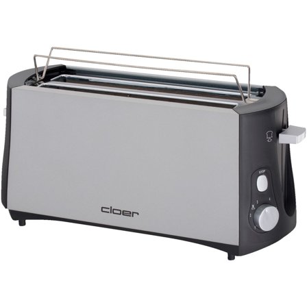 Cloer Brødrister - Kjøp kjøkkenmaskin hos Bakeren og Kokken' - 'Svart og grå