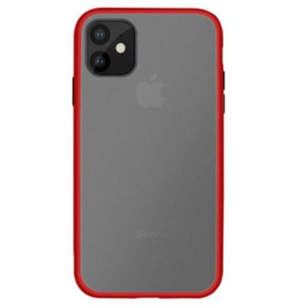 iPhone 11 - Stilrent Skyddande Skal Red Röd