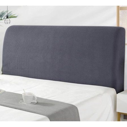 Fuld Dækning Metal Grå Sengegavl Betræk 120 cm (Passer til 120-140 cm Sengegavle)
