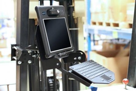 GAMBER-JOHNSON monteringskomponent - for nettbrett/tastatur - svart pulverjakke