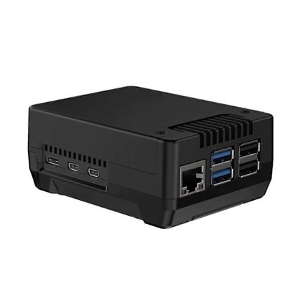 NEO 5 M.2 NVME PCIE-kapsel för Raspberry Pi 5 med PWM-fläkt