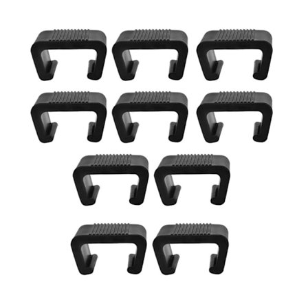 10-pak Udendørs Møbelclips Terrasse Sofaclips Rattan Møbelclips Fletstol Fastgørelser Forbinder Sektioner